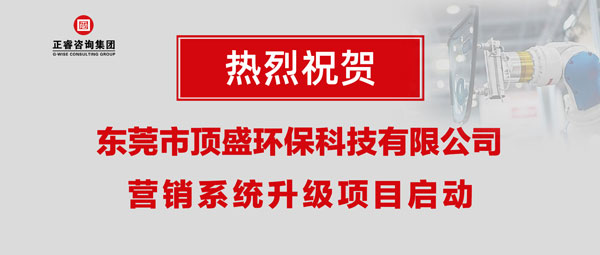 東莞市頂盛環(huán)?？萍加邢薰緺I銷系統(tǒng)升級項目啟動