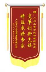 白云電氣集團(tuán)贈送正睿咨詢變革創(chuàng)新先鋒，精益求精專家錦旗